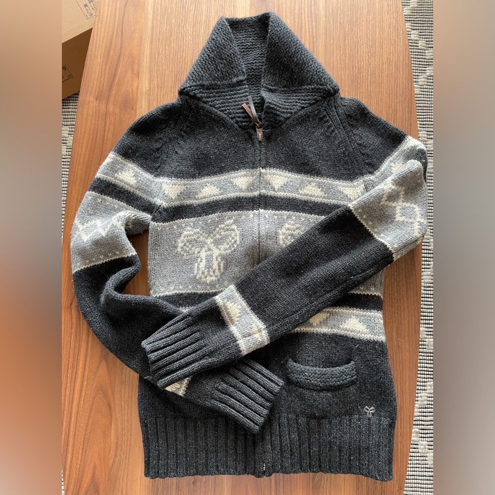 TNA Lambswool zip-up
